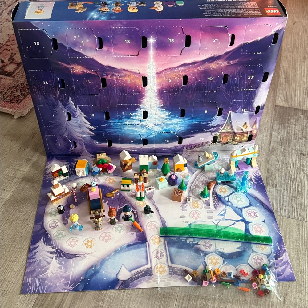 Lego Disney Frozen 2025 advent calendar